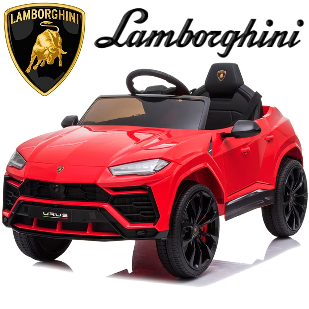 12V Lamborghini Urus Kids Electric Ride on Car w/MP3,AUX,LED Red 