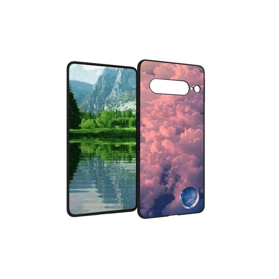 Compatible with Google Pixel 7 Pro Phone Case, Clouds-11-101 Case Silicone Protective for Teen Girl Boy Case for Google Pixel 7 Pro