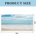 thumbnail image 6 of Blue Ocean Fluorescent Light Covers for Ceiling Lights 4x2 feet,4 Pack Magnetic Light Filters for Classroom,Coastal Sea Beach Shore Sky Waves Scenery Fluorescent Light Shade Panel for Office School, 6 of 9