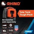 thumbnail image 5 of Camco Rhino Tote Tank Tough-Pack - Solo Estuche De Almacenamiento Para Vehículos Recreativos - Accesorio Esencial Para Vehículos Recreativos Para Una Gestión Eficiente De Residuos - (39024), 5 of 5