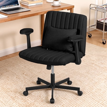 cross-legged office chair with wheels product