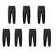 thumbnail image 2 of Minnieouse Pantalones de calentamiento térmico de invierno frío para hombre, pantalones holgados cálidos de poliéster grueso, ropa deportiva Prendas para la parte inferior del cuerpo 4XL, 2 of 6