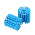thumbnail image 2 of 100pcs 15*16mm Bio Balls Aquarium Fish Tank Pond Filter Biological Filtration Media Blue, 2 of 7