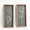 Green-7" x 16", variant on Green 7" x 16" Botanical 3D Floral Cutout Wooden Wall Art Set of 2