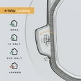 thumbnail image 6 of Hakuna Pets Small Ultra Clear 7" x 7.5" Cat Flap, 4-Way Locks, For Glass Doors, Screens & Windows, 6 of 8
