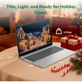 thumbnail image 5 of HP 15.6 Touchscreen Laptop Computer, Windows 11Pro, 8GB RAM, 256GB SSD, 15.6'' FHD Anti-Glare Touchscreen, Intel 8 Core i3-N305, AI Copilot, Intel UHD Graphics, Wi-Fi-6, Moonlight Blue, 5 of 8