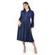 thumbnail image 5 of Vestido camisero con cinturón Roman Fashion /Juvenil, 3835 (Azul marino) azul marino M, 5 of 5