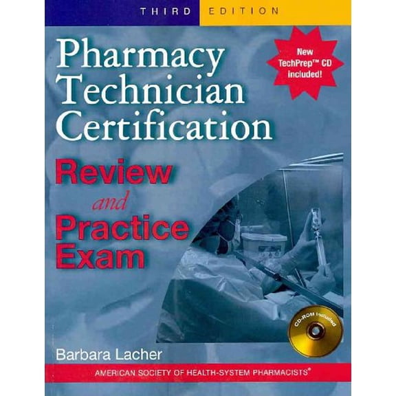 Pre-Owned Pharmacy Technician Certification Review and Practice Exam (Paperback) 1585282081 9781585282081