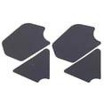 thumbnail image 1 of koolsoo 4 Pieces Motorcycle Anti-Slip Tank Pads Black Side Grip External Knee Protector, 1 of 6