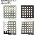 thumbnail image 6 of Ebbe E4803-PC 4" Unique Grate, Quadra Polished Chrome, 6 of 10