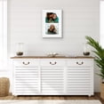 thumbnail image 4 of Americanflat 8x10 Double Picture Frame with Shatter-Resistant Glass Fits 2 use as One 12x18 Poster Frame - White, 4 of 8