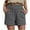 Gray, variant on XuJwPNcy Shorts for Women Summer Casual Loose Comfy Elastic Waist Shorts Lightweight Beach Lounge Shorts with Pocket