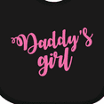 thumbnail image 4 of Inktastic Valentine's Day Daddy's Girl Girls Baby Bib, 4 of 4