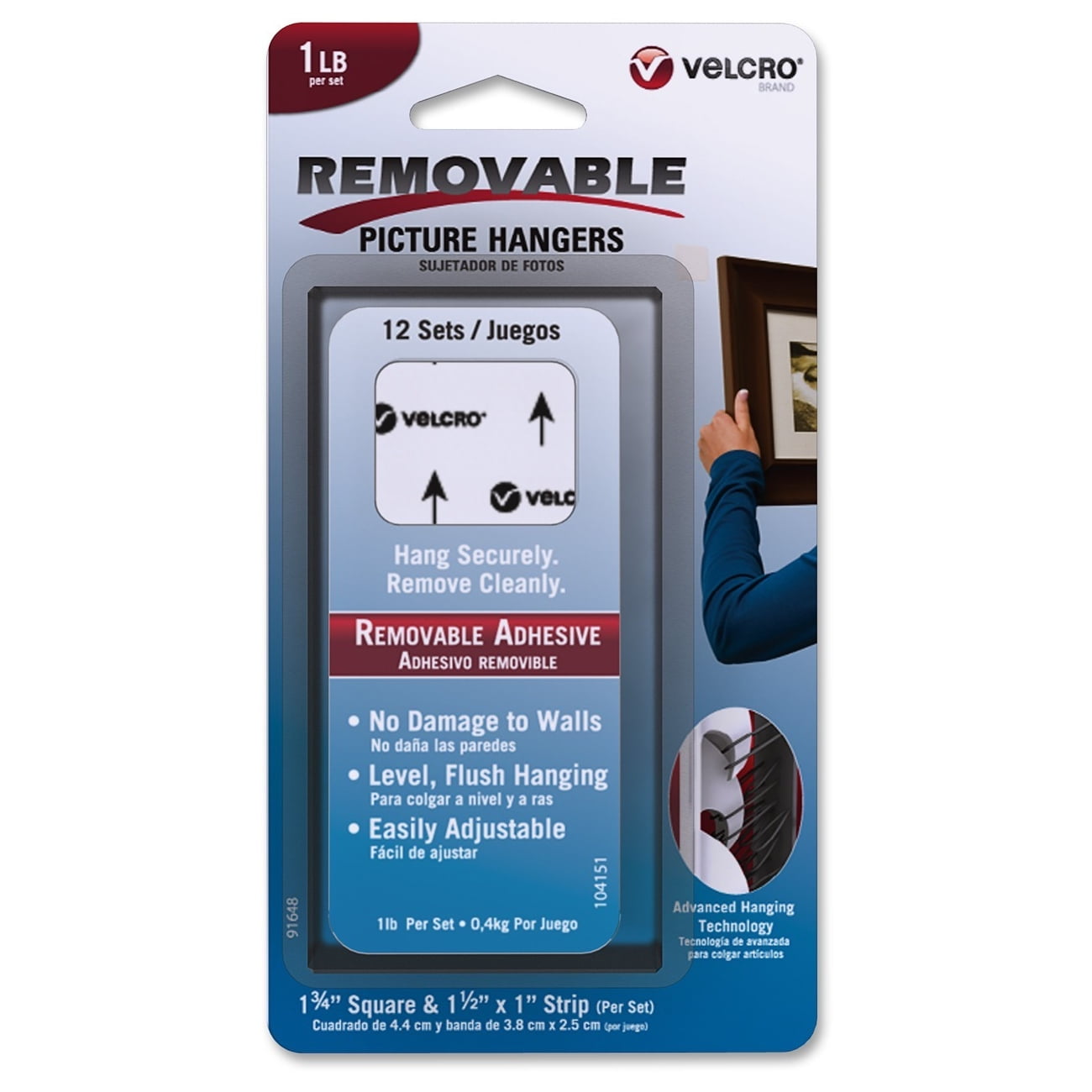 Removable Adhesive Picture Hanger