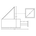 thumbnail image 2 of Imaginations Américaines 68.75-po. W Vanity Ensemble Noyer, 2 of 9