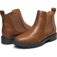 thumbnail image 5 of Botas Dream Paris Dama Estilo Chelsea Botin Urbano Café Claro Talla 25.5, 5 of 5