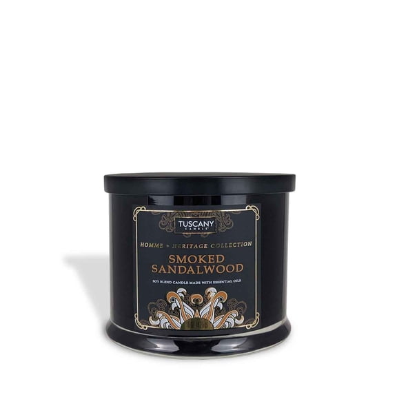Smoked Sandalwood Scented Jar Candle (15 oz) – Homme   Heritage Collection
