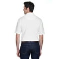 thumbnail image 3 of UltraClub Men's Whisper Pique Golf Polo, Cotton/Polyester, Relaxed Fit, 3 of 3