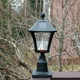 thumbnail image 4 of Baytown Solar Light - Wall/Pier/3" Fitter Mount - Black, 4 of 7