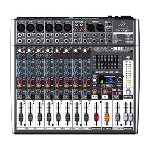 Behringer XENYXX1222USB 12 Input Mixing Desk Usb Fx