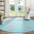 thumbnail image 2 of SAFAVIEH Montauk Adayln Abstract Cotton Area Rug, Turquoise, 8' x 10', 2 of 10