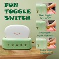 thumbnail image 3 of Luz de noche para niños, lámpara de noche de silicona, recargable por USB, ajuste de brillo con un clic y se puede programar Luz de noche para niños, cumpleaños y Navidad, 3 of 5