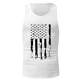thumbnail image 4 of Ierhent 4th of July Tank Top Men Men's ComfortWash Tank(Z1-White,3XL), 4 of 4