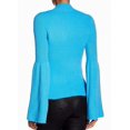 thumbnail image 2 of Rachel Roy Chandail Côtelé pour Femmes, Bleu, Moyen, 2 of 3