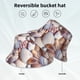 thumbnail image 2 of Fotbe Sea Shells Sombrero Tipo Pescador con Estampado – Sombrero de Sol de Algodón de Moda para Playa, Golf, Pesca, 2 of 6