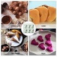 thumbnail image 3 of 2 piezas de molde para galleta de chocolate, molde para modelar los pies pequeños, molde para cubitos de hielo., 3 of 5