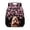 Cherry Blossom Capybara, variant on Floral Black Cat 13.5 Inch Kids Backpack for Boys Girls 3-6 Preschool Kindergarten Water Resistant Breathable Adjustable Straps School Bag for Daycare Travel Gifts