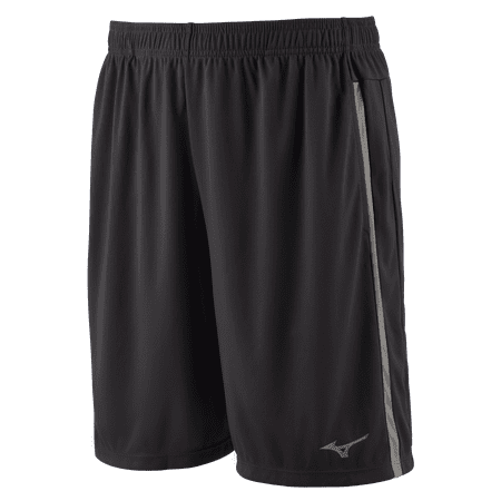 UPC: 0889961547195 | Mizuno Youth Boy s Icon 6 Training Short Size Medium Black-Charcoal (9092)