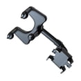 thumbnail image 4 of AntiGuyue Rotatable Car Phone Holder Black Rear View Mirror Mount for Secure Phone Grip While Driving, 4 of 7