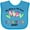 Turquoise, variant on Inktastic My Mom is the Best Counselor Ever Boys or Girls Baby Bib