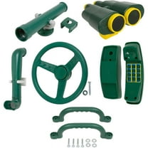 Swing Set Stuff Deluxe Accessories Kit, Swing Set Accessories, Green, 5 Pieces