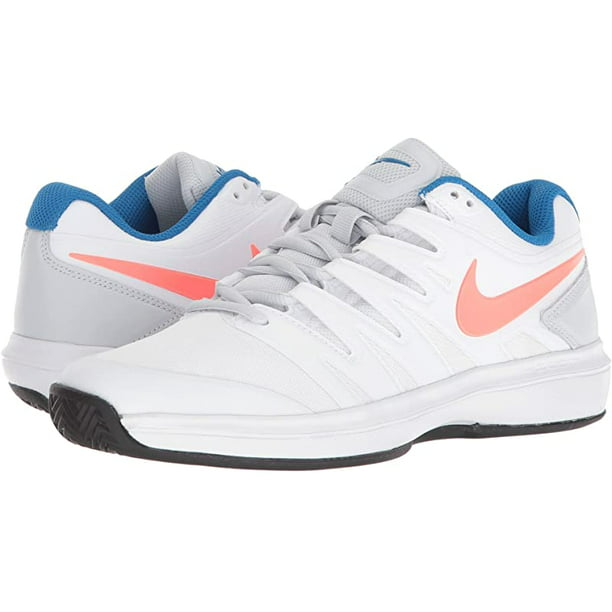 Oar to see threshold Nike Women's Air Zoom Prestige Tennis Shoe, White/Lava/Blue, 10.5 B(M) US -  Walmart.com