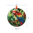 thumbnail image 5 of Scarlet Macaw: Ornament Style Wall or Window Hanging, 2025, Holiday Decoration, Seasonal Keepsake Gift, Unique Collectible, Window Hanging, Home Decor 2025, Seasonal Holiday, 5 of 5