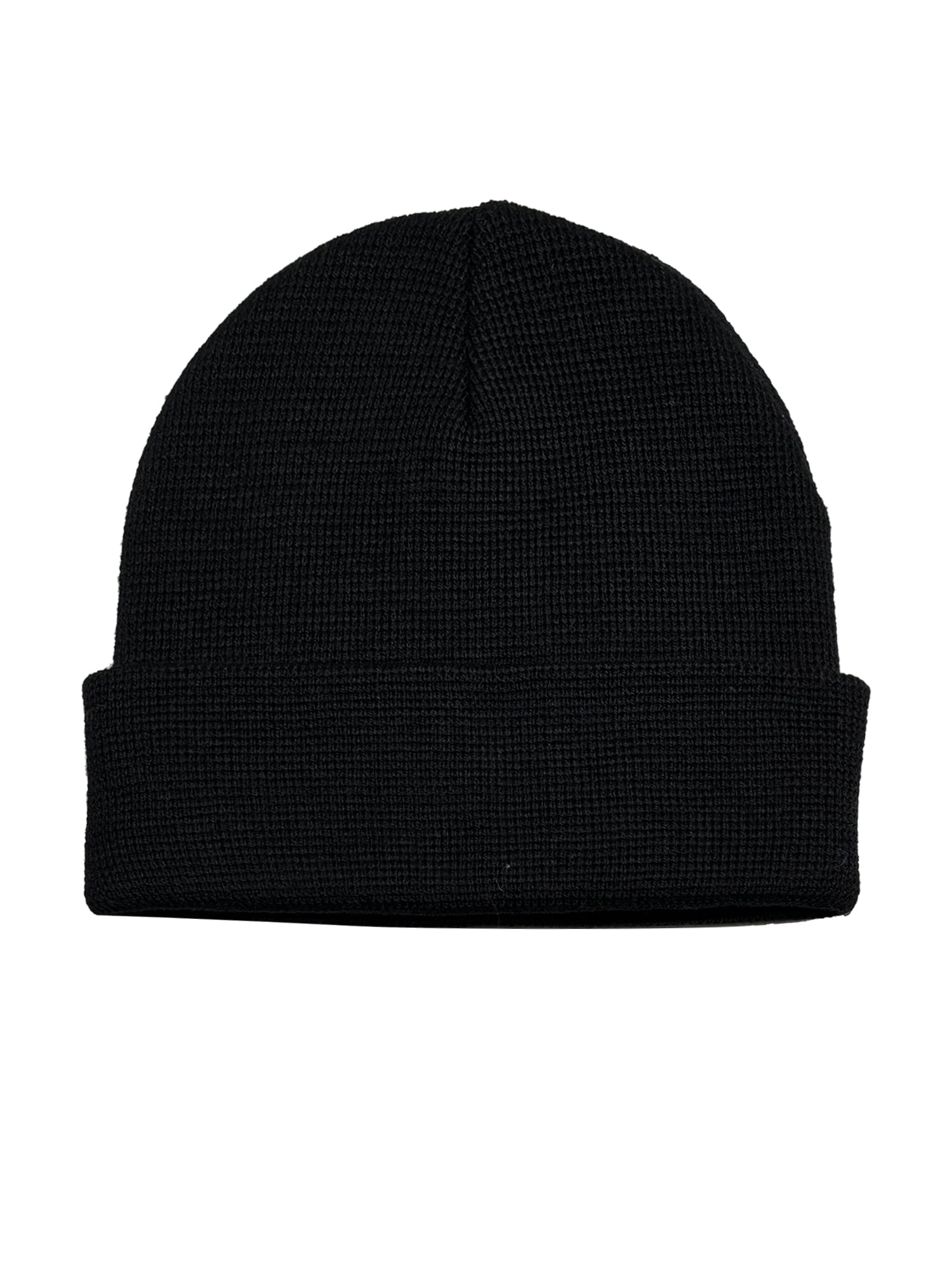 George Men's Knit Beanie,Black Soot
