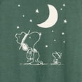 thumbnail image 3 of Peanuts - Star Gazing - Women's Lightweight French Terry Long Sleeve Shirt, 3 of 6