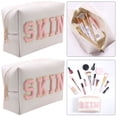 thumbnail image 4 of Neceser Portátil para Cosméticos Kuymtek Bolso Mano Color Blanco 2 Uds, 4 of 9
