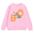 thumbnail image 4 of KPOPLK Kids Boy's Girl's Sherpa Fleece Lined Jacket Spring Fall Winter Zip up Sweatshirt Hoodie 2-21Y(Toddler/Kid)(6Y,Pink), 4 of 4