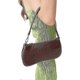 thumbnail image 4 of 2023 - Bolso de hombro de los años 90 para mujer, bolso de mano clásico de piel vegana, marrón, 4 of 5