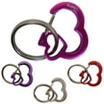 thumbnail image 3 of Rubit! Rhinestone Heart Shaped Dog Tag Clip Pink Medium, 3 of 4