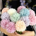 thumbnail image 6 of SPRING PARK 1Pc Dandelion Artificial Flowers Plants Bouquet Plastic Flower for Home Decoration/Wedding Decor, 6 of 7