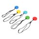 thumbnail image 2 of Juguetes Para La Dentición, Juguete Para Masticar Para Bebés, Forma Redonda, Sin BPA, PVC, Material De Silicona De 5 Colores Para Exteriores ANGGREK Baby Teether Toy, 2 of 8