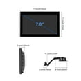 thumbnail image 3 of 7-inch Full Touch Screen Apple CarPlay Horizontal Vertical Switching AHD Camera, 3 of 15