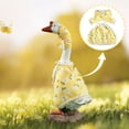thumbnail image 6 of 23In Porch Pet Goose Clothing Set Spring Floral Cape for Garden Ornaments and Outdoor Yard Entryway Decoration, 6 of 8