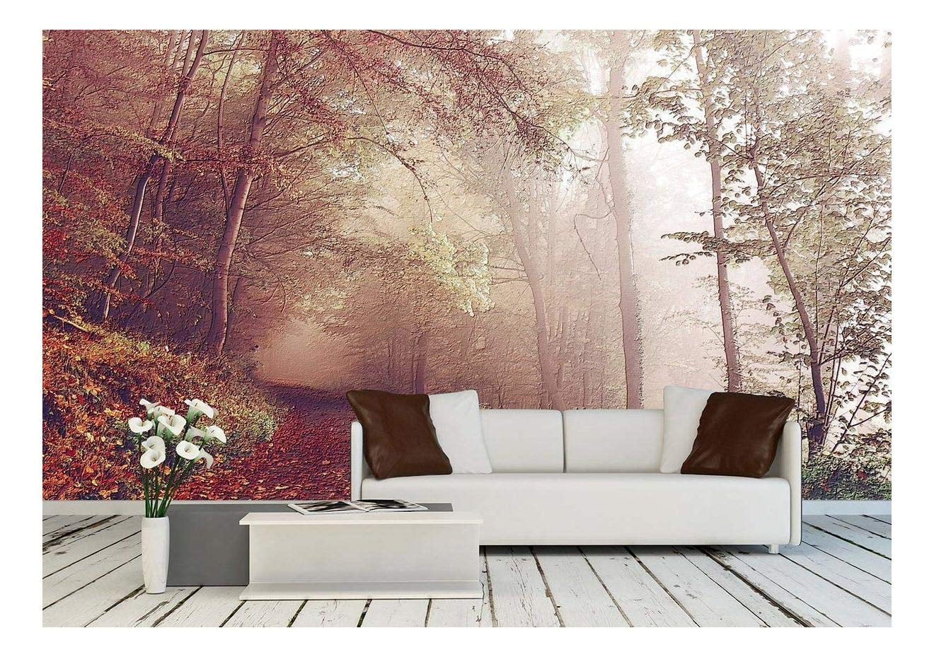 wall26 Large Wall Mural Oil Painting Style Landscape with Forest in