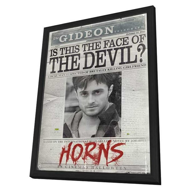 Horns 2014 11x17 Framed Movie Poster Walmart Com Walmart Com