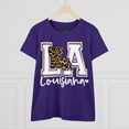 thumbnail image 4 of Women's "Leopard Louisiana WL" Midweight Cotton Tee, 4 of 4